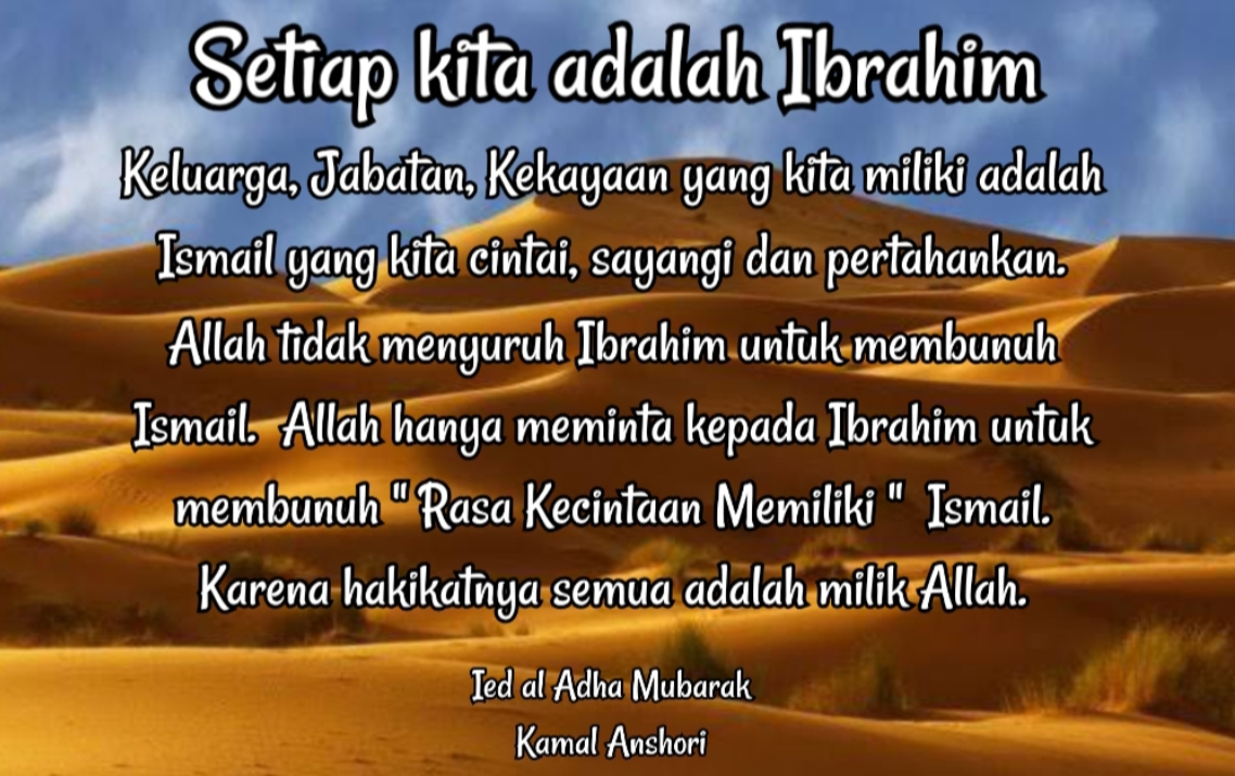 MEMBUNUH RASA KECINTAAN MEMILIKI