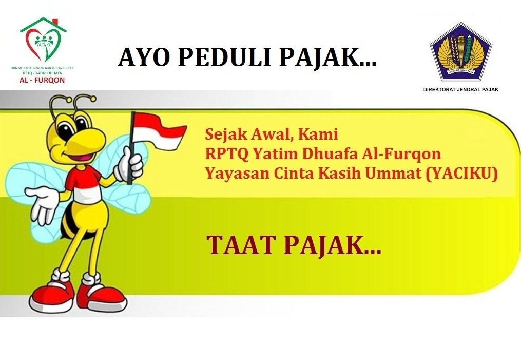 SEJAK BERDIRI TAHUN 2018 HINGGA KINI YACIKU TAAT PAJAK