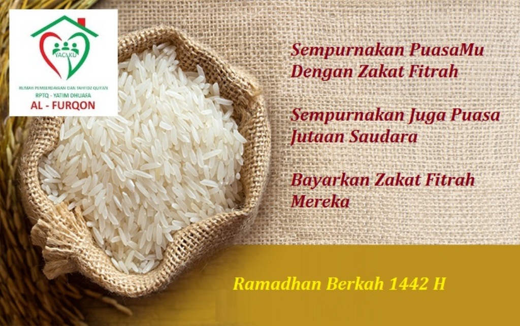 ZAKAT FITRAH RAMADHAN 1442 H
