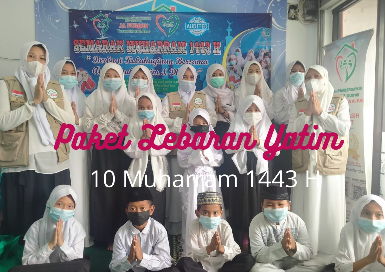 PAKET LEBARAN YATIM MUHARRAM 1443 H RPTQ YATIM DHUAFA AL FURQON